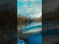 如畫般的雪山與水景❄️，北海道不能錯過的超美景點❤️｜大沼國定公園 #shorts #北海道旅遊 #北海道景點