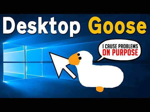 Desktop Goose Took Over My Computer