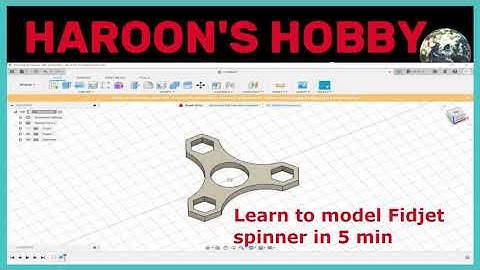 Fusion 360 Tutorials Fidget Spinner Exercise Part 1