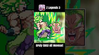 Z Legends 3 - Broly Dbs All Moveset In 1 Minute