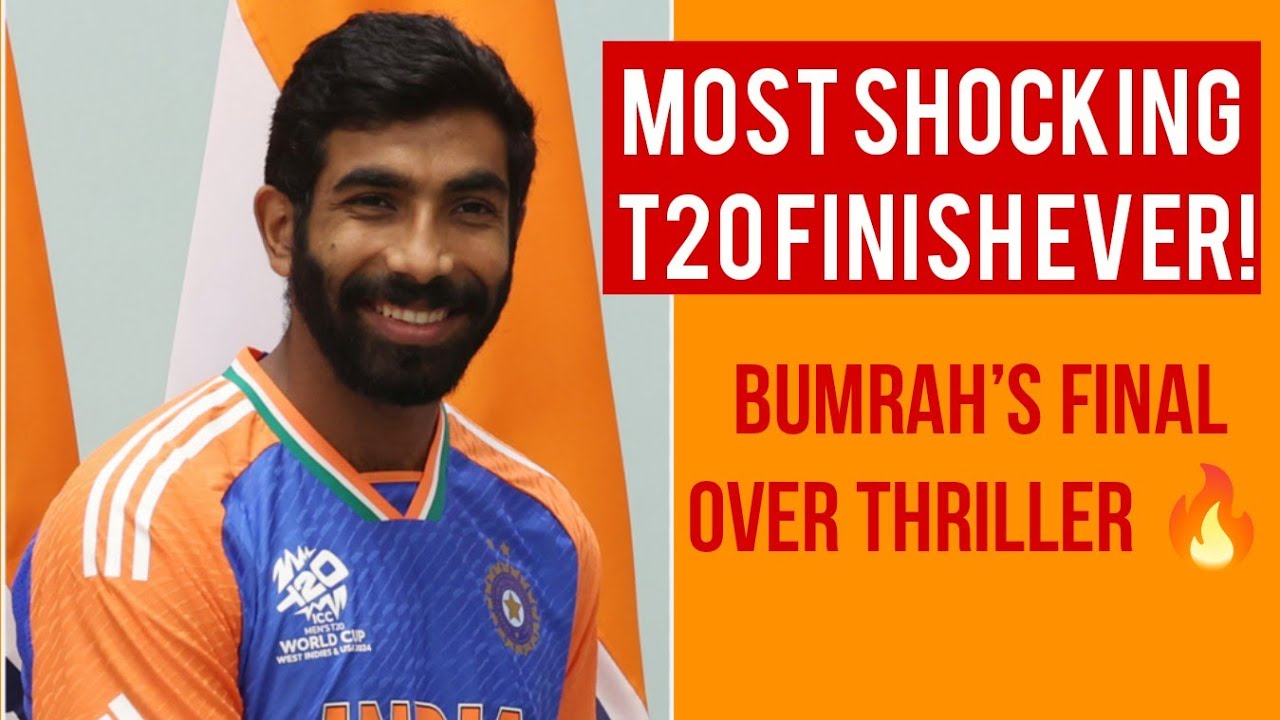 🔥 8 Runs Needed in 6 Balls! Bumrah vs England – Most Shocking T20 Final ...