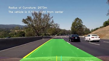Lane detection and distance estimation