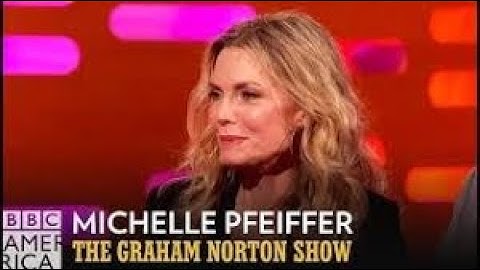 Michelle Pfeiffer Reacts to Being Mentioned in Uptown Funk  The Graham Norton Show