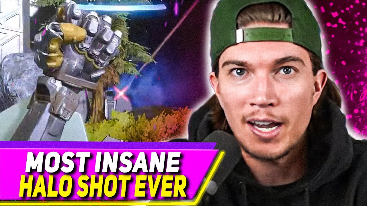 The Most Insane HALO Shot Ever Hit (Repulsed Sniper Headshot)