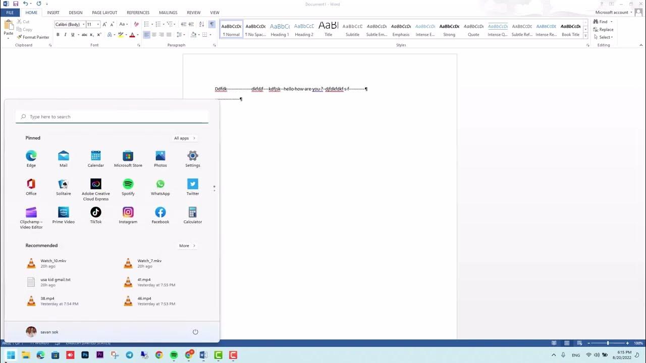 how-to-fixe-enter-space-key-in-microsoft-word-become-dot-sign-space