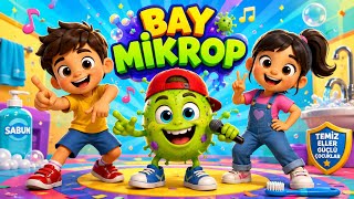 BAY MİKROP 🦠 | Eğlenceli Çocuk Rap Şarkısı 🎤 | El Yıkama ve Temizlik Şarkısı | YouTube Kids