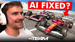 Our First Race With F1 25's NEW AI UPDATE - Is It Fixed?