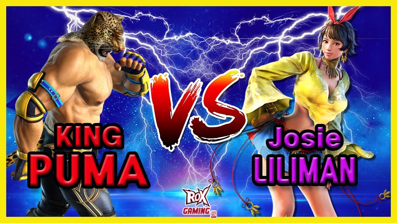 Tekken7 KING PUMA VS JOSIE