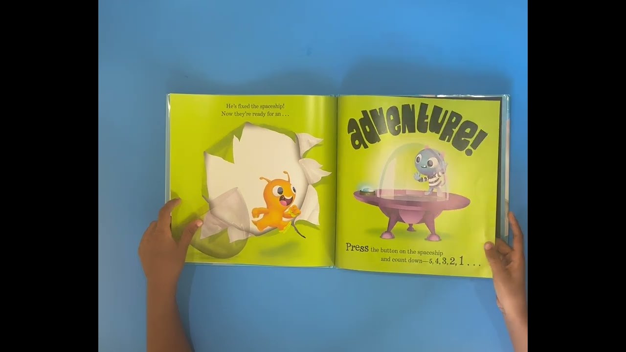 Read Aloud #45 : There’s an Alien IN YOUR BOOK by Tom Fletcher