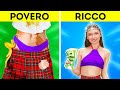 MAGIE DEL GUARDAROBA! | Ultimi rimedi dell&#39;ultimo minuto per gli outfit scolastici di 123GO! SCHOOL