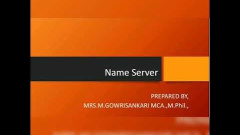 Components of DNS- Nameserver 12th CA Chapter-12 Part-5