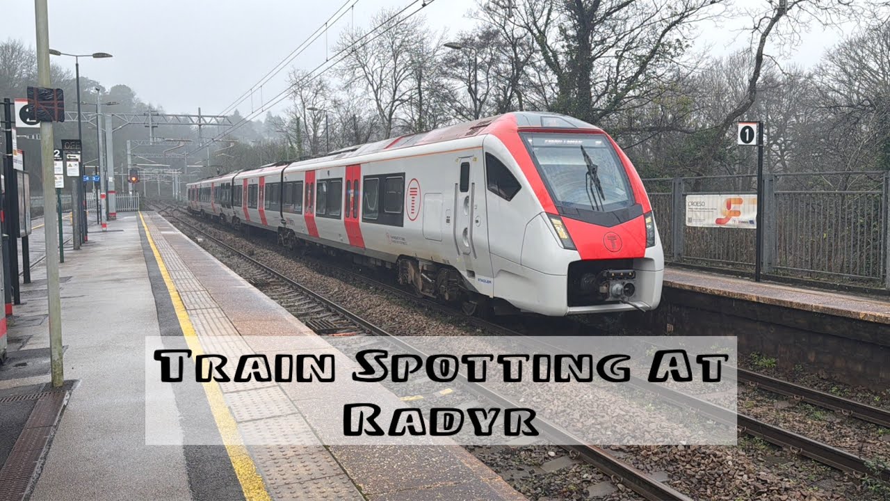 Наблюдение за поездами в Радыре