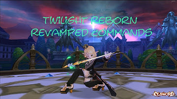 Elsword Rena(Twilight) Re:Born vs Pre-Re:Born Command Comparisons