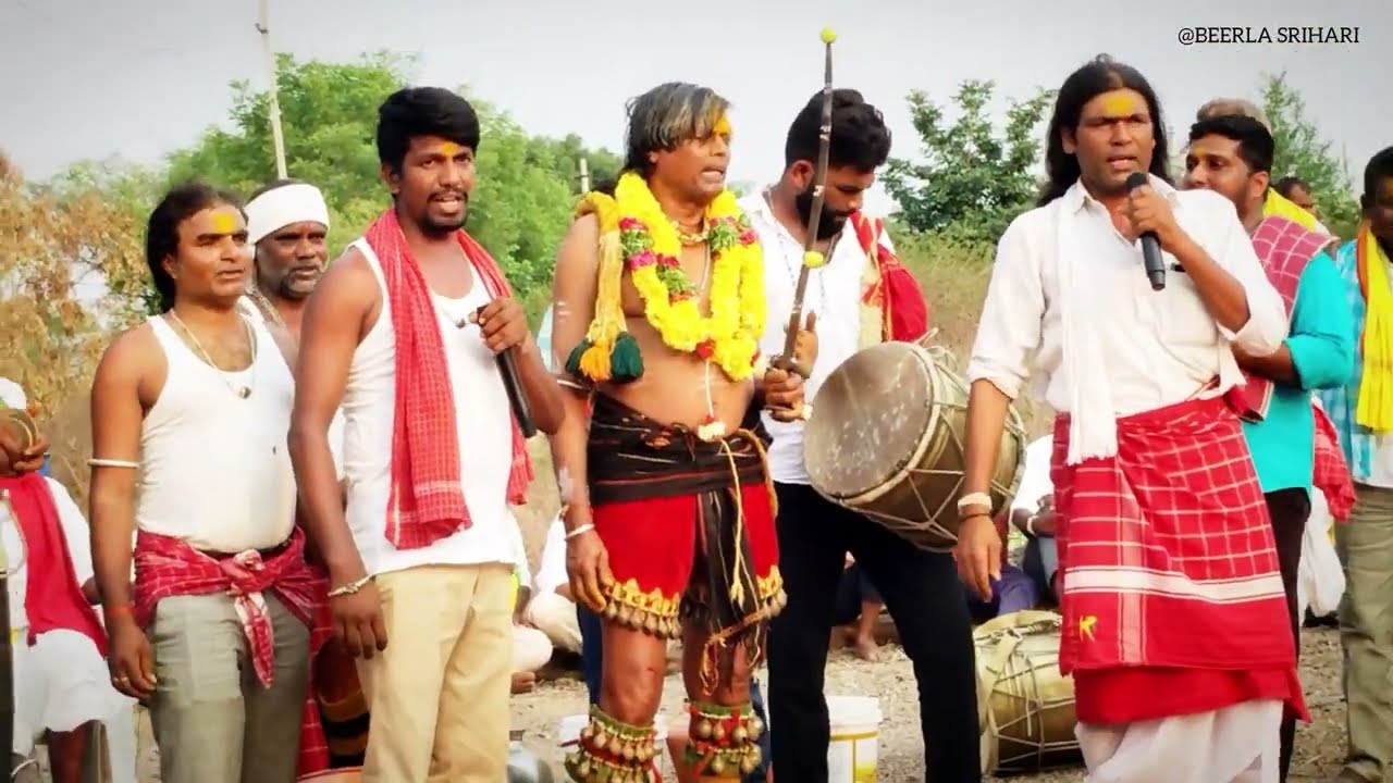 మల్లన్న ఒగ్గు కథ || మల్కాపురం మల్లన్న అగ్ని గుండం 2025 || @BEERLA SRIHARI YOUTUBE CHANNEL