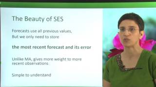 Smoothing 4: Simple exponential smoothing (SES)