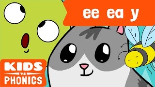 EE , EA and Y | Similar Sounds | Sounds Alike | How to Read | Made by Kids vs Phonics