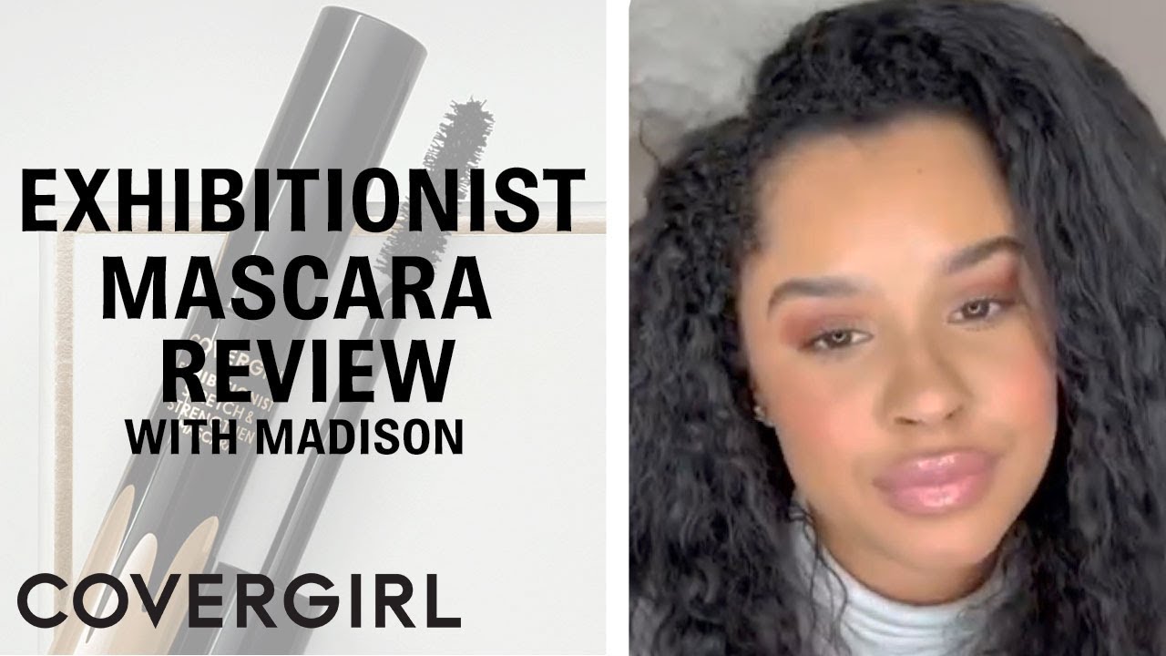 Exhibitionist Stretch & Strengthen Mascara First Impressions with Madison Krista | COVERGIRL #Shorts