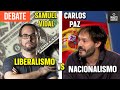 Liberalismo vs nacionalismo samuel vidal vs carlos paz  debates cientozero 1