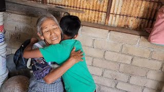 "Me da miedo que algo le pase a mi abuelita porque mucho se enferma"|Brayan.