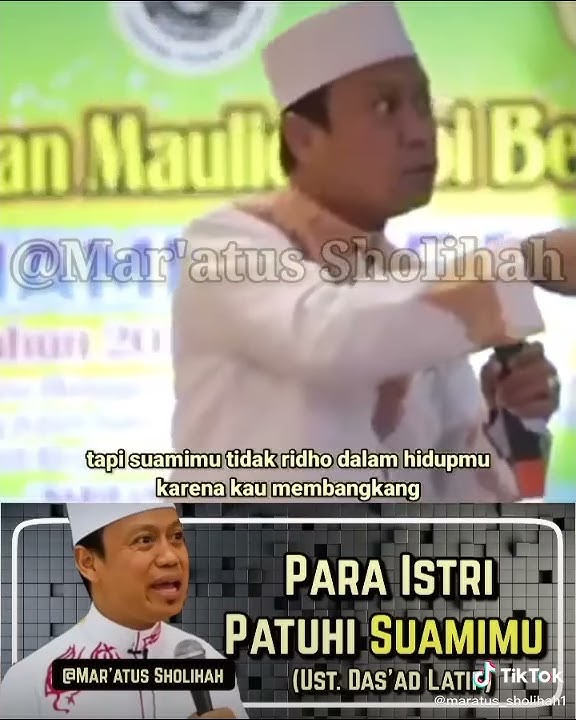 UST.DAS'AD LATIF PARA ISTRI PATUHI SUAMIMU !!!!