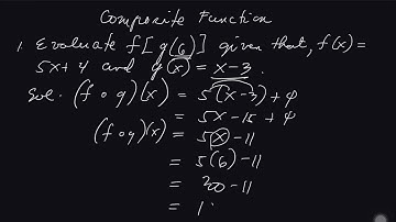 COMPOSITE FUNCTIONS PART 3