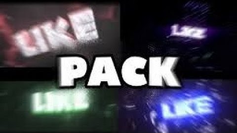 TOP 5 INTRO DE LIKE PARA FINAL DE VIDEO É NOIS + DOWNLOAD