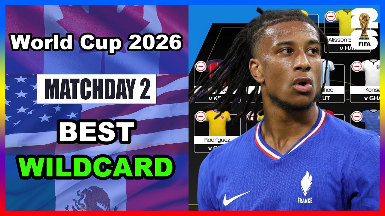 World Cup Fantasy: Matchday 2 | BEST WILDCARD TEAM | WC Fantasy