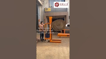 Helix Engineers Roll stacker for paper roll loading unloading con: 9913116804