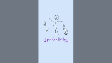 How to Focus in a World of Distractions #animation #productivity