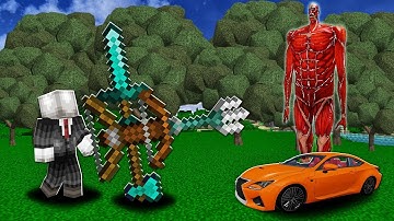 KẾT HỢP TẤT CẢ VŨ KHÍ TẠO RA VŨ KHÍ TỐI THƯỢNG MẠNH NHẤT TRONG MINECRAFT | Thử Thách SlenderMan