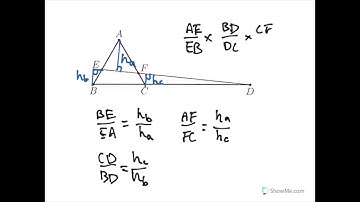 AMC Technique Tips: Menelaus