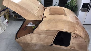 CLC Teardrop Camper almost done!