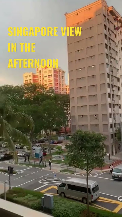 VIEW SINGAPORE DI SORE HARI. SINGAPORE IN THE AFTERNOON. #shorts