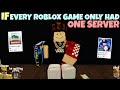 If Every ROBLOX Game Only Had One Server