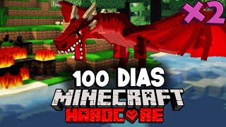 SOBREVIVÍ 100 días en un Apocalipsis de Dragones en Minecraft HARDCORE y esto es lo que sucedió