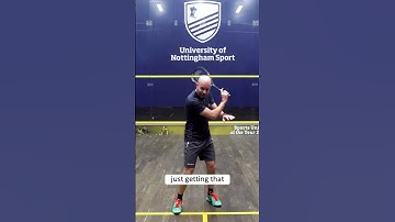 Backhand Key Techniques 🔑 Full FREE Beginners Guide on squashskills.com 🎥  #squash