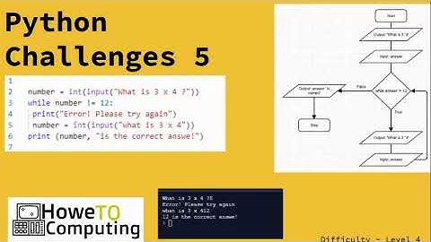 Python challenges level 4 challenge 5