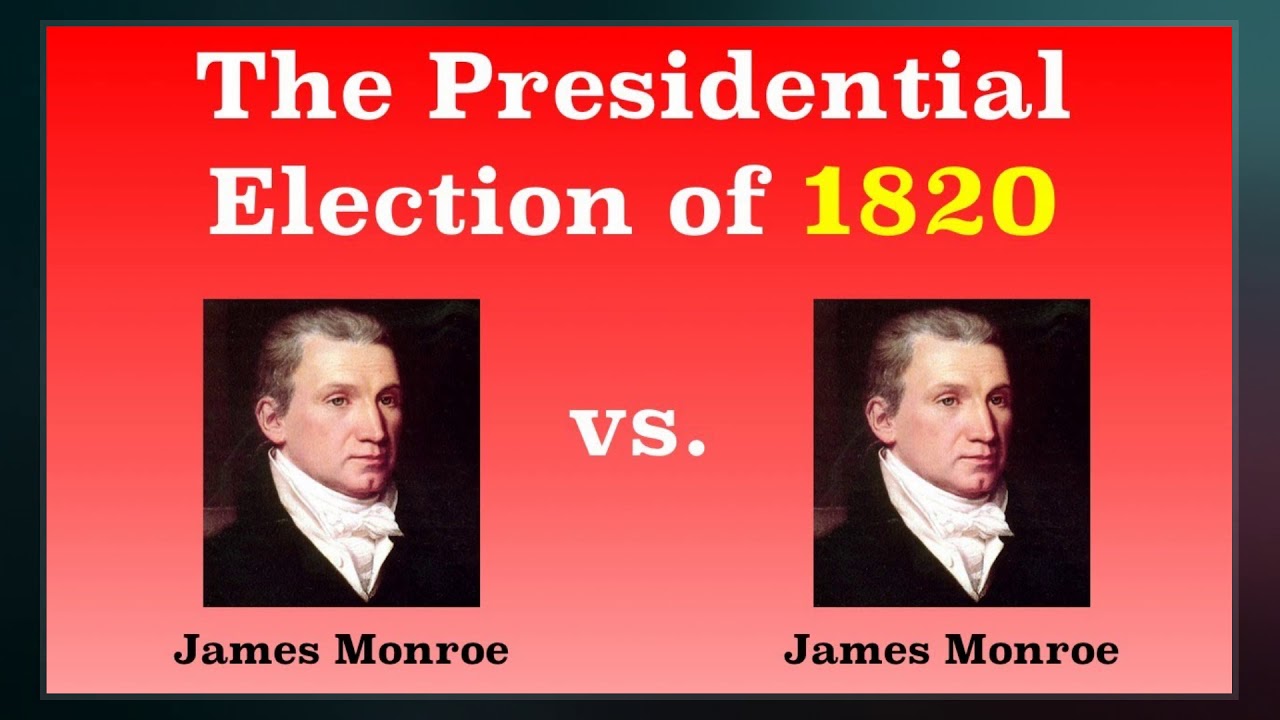 1820 United States Presidential Election