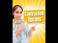 ## contracted form by Anshika singh ##