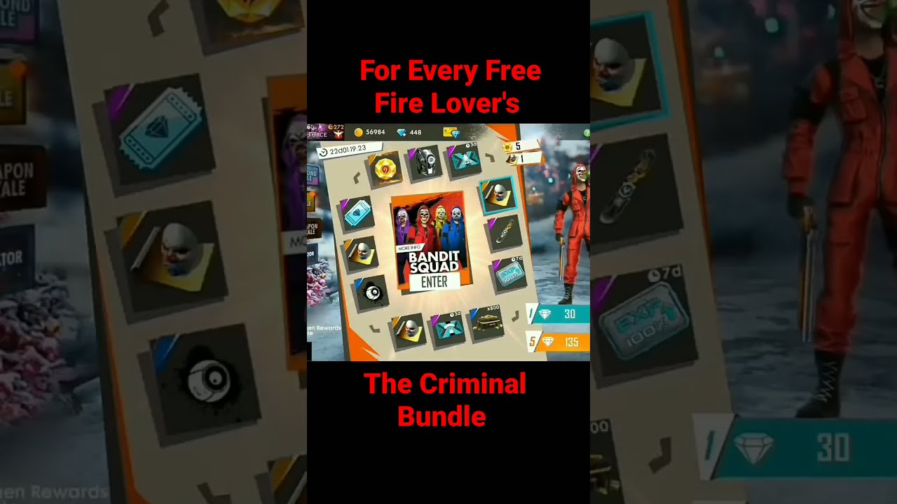 The Criminal Bundle Incubator or The Bandit Squad Incubator #shorts #GamingSayandeep