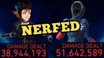 Damage Dealers Got NERFED In Update 4.1!!! (MVAS, BNC & MORE) - Injustice 2 Mobile