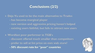 The price of mainstream CAT tools (part 2)