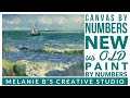 CANVAS BY NUMBERS Paint by Number Comparison NEW VS OLD #DIYcrafts #PBN #MelanieGilstrap