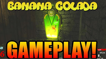 Banana Colada Gameplay (WaW Custom Zombies)