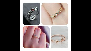 Famous Simple and Pretty Ruby Finger Ring Design 2020 /Most beautiful Gold & Silver Tone Ruby Ring Design Net Worth