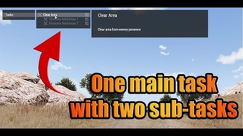 Task Sequence and Sub-tasks - Arma 3 3den Tutorial