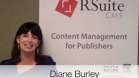 RSuite Success Stories | MarkLogic, Diane Burley