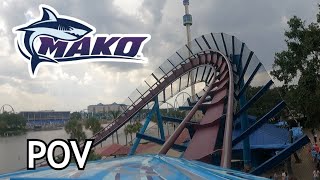 Mako SeaWorld Orlando Front Seat POV