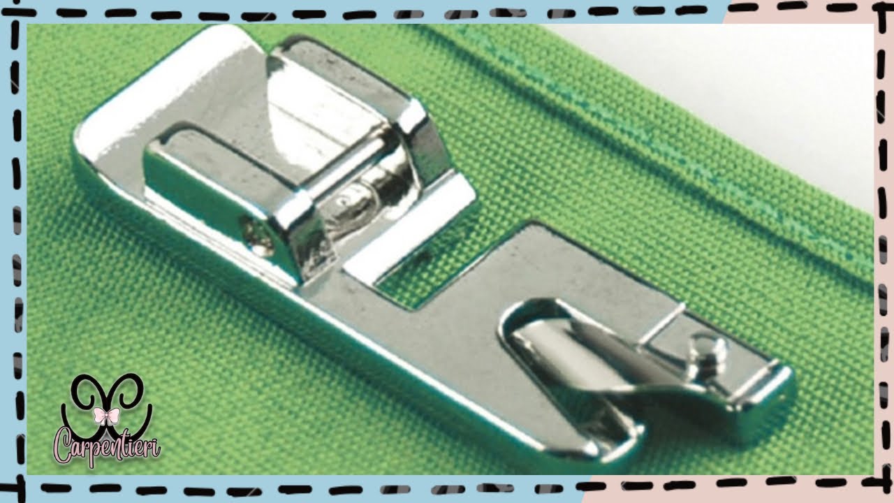 Sewing machine rolled hem foot