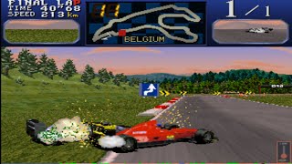 Final Lap R - Quase perfeito/Almost perfect - Belgium GP - Ferrari - Full Race - MAME 0.234